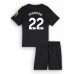 Tottenham Hotspur Brennan Johnson #22 Bortedraktsett Barn 2025-26 Korte ermer (+ Korte bukser)